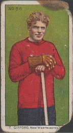 1910 Imperial Tobacco Lacrosse Color (C60) #56 Tom Gifford Front